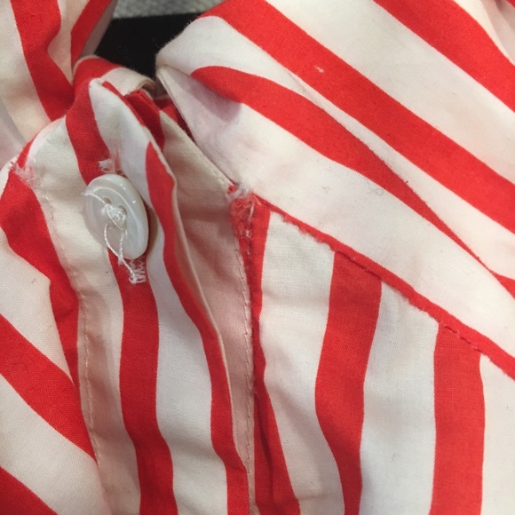 Diane Von Furstenberg candy stripe bustier top - Picture 6 of 8